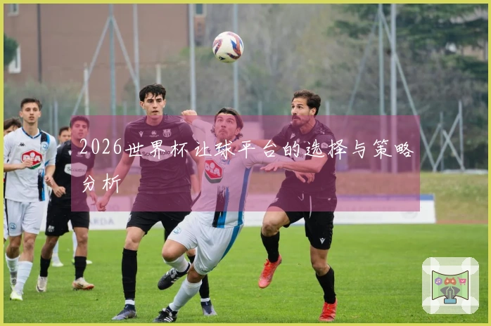 2026世界杯让球平台的选择与策略分析