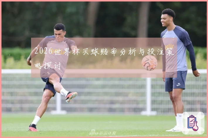 2026世界杯买球赔率分析与投注策略探讨
